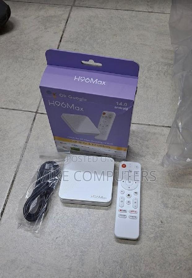 H96 Max Android 14.0 Smart Android TV Box 2GB Ram 16GB Storage - main view