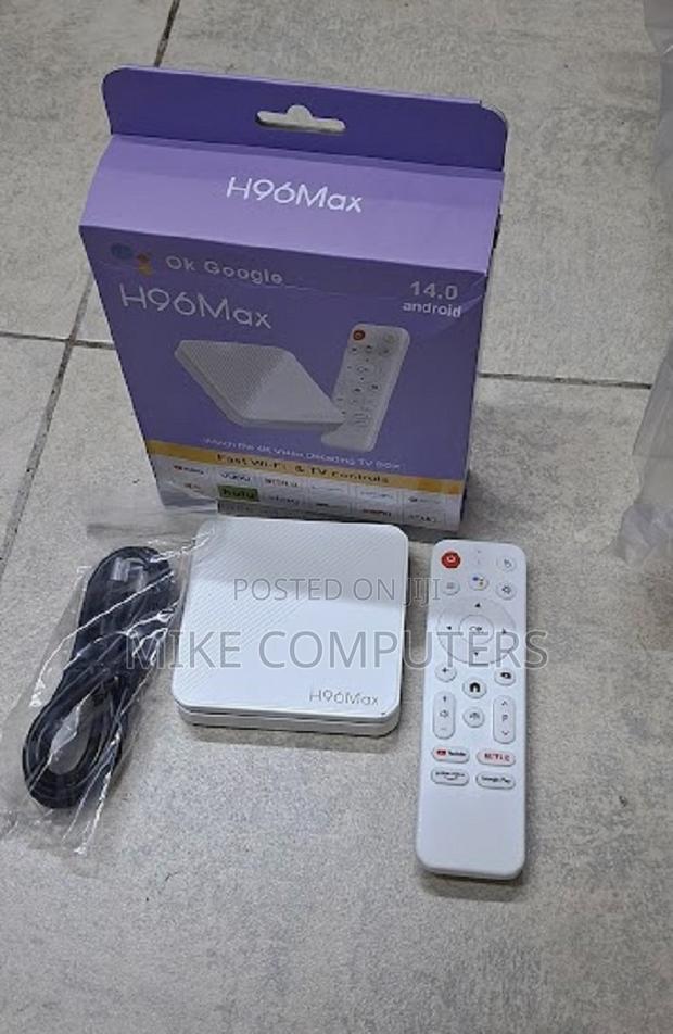H96 Max Android 14.0 Smart Android TV Box 2GB Ram 16GB Storage - thumbnail 2