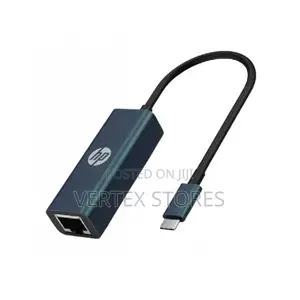 HP USB-C to RJ45 Adapter - Black - V7W66AA