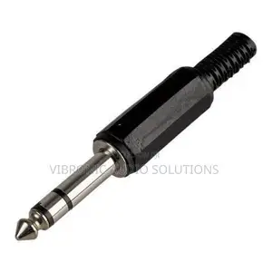 6.35mm TRS Stereo Jack Connector Plug Inch 6.3mm Solder Typ