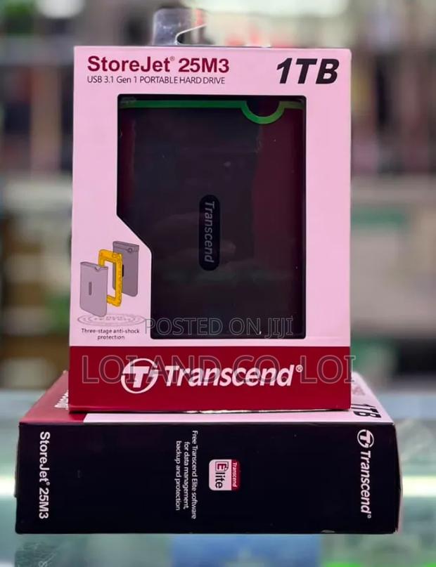 Transcend 1TB External Hard Drives - main view