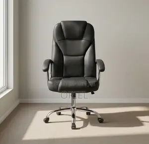 Office Chair : Leather Adjustable Office Work Chair
