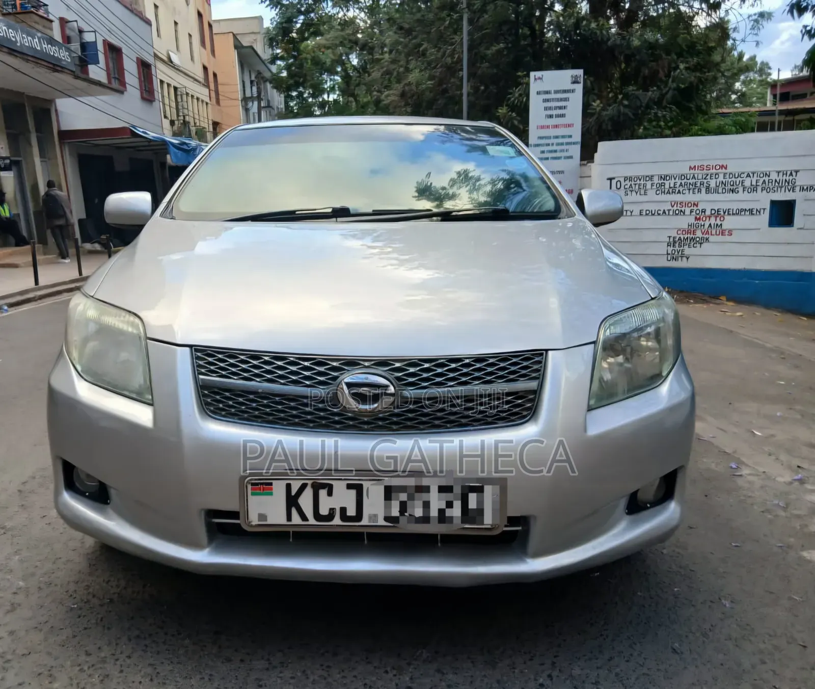 Toyota Axio 2009 Silver