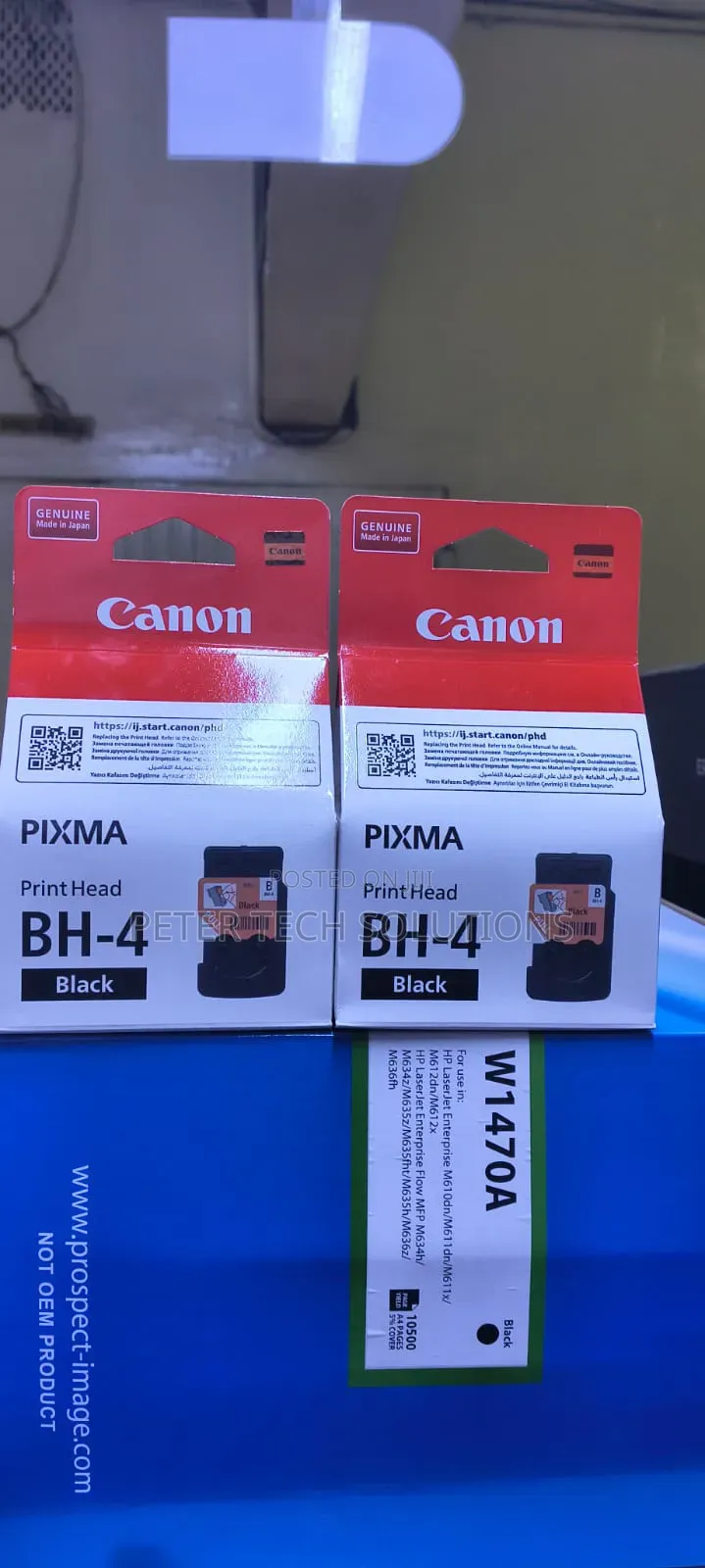 Pixma Printhead Bh-4 Black Catrdige