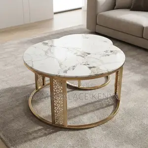 Coffee Table; Modern Nested Coffee Table Set for Stylish Interiors