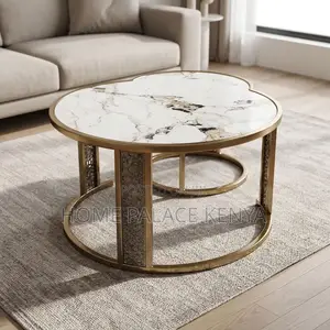 Coffee Table; Modern Nested Coffee Table Set for Stylish Interiors