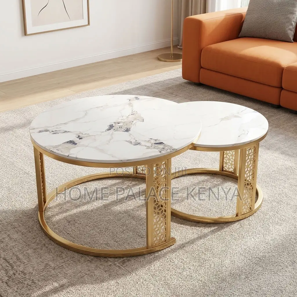 Coffee Table; Modern Nested Coffee Table Set for Stylish Interiors