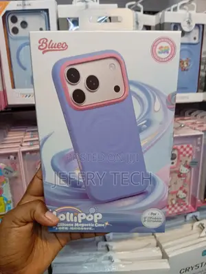 Blueo Lollipop Silicone Magnetic Case iPhone 17 Pro Max 18 Pro Max.