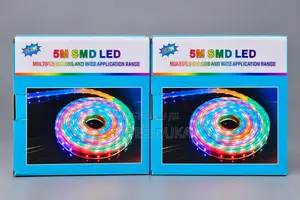 5M SMD LED Strip Snake Light Multi Colour Ribbon Roll Kit