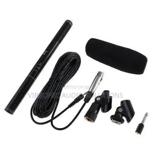 Et Condenser Microphone EM-al Camera & Interview Boom Mic
