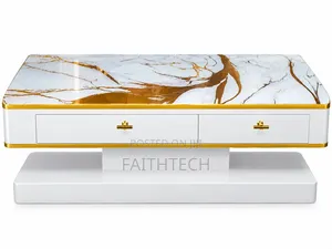 COFFEE TABLE With Glass/Marble Topping