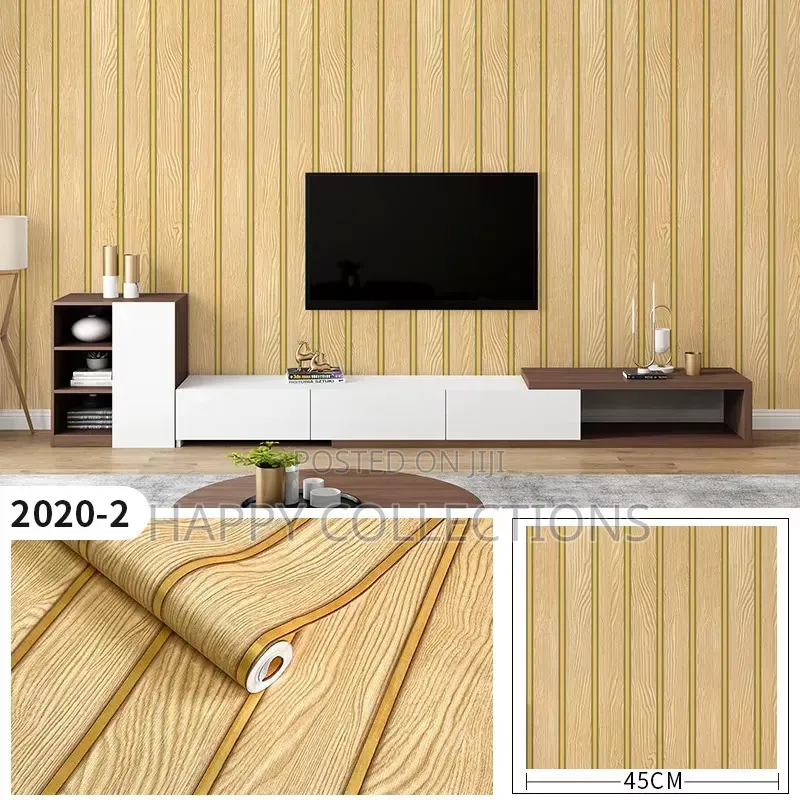 Beautiful Panel Stripped Wallpaper