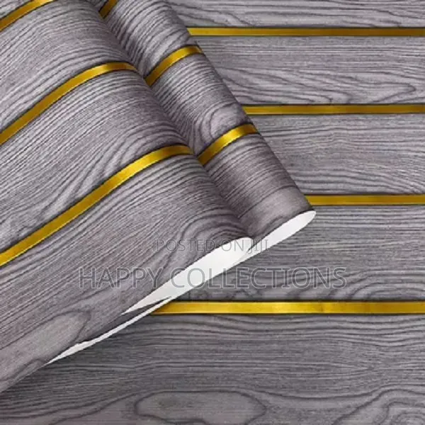 Beautiful Panel Stripped Wallpaper