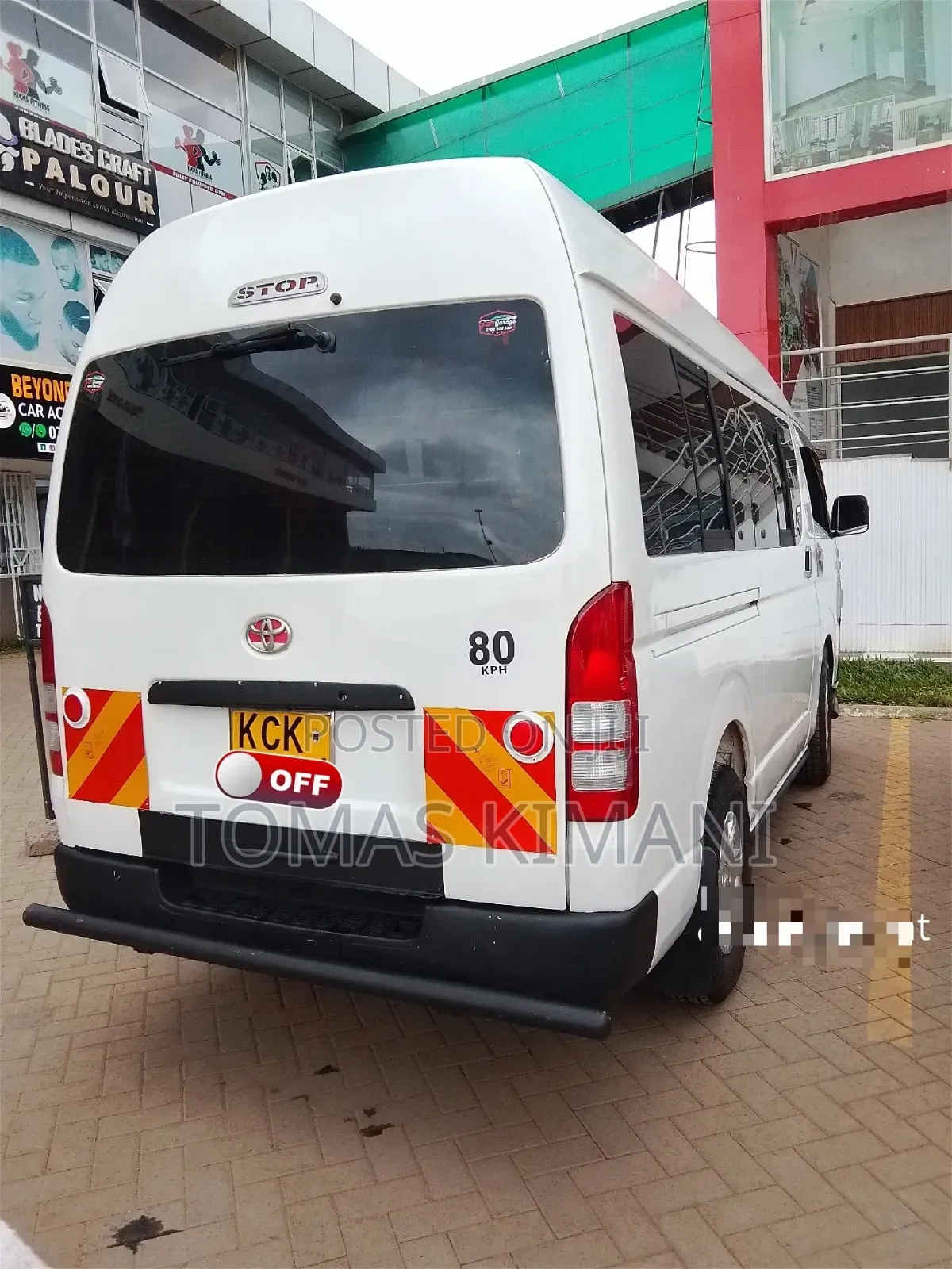 Toyota HiAce 2018 White