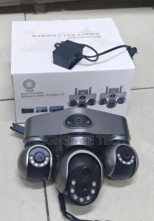 8mp 4lens 4g Simcard AC Powered PTZ Camera