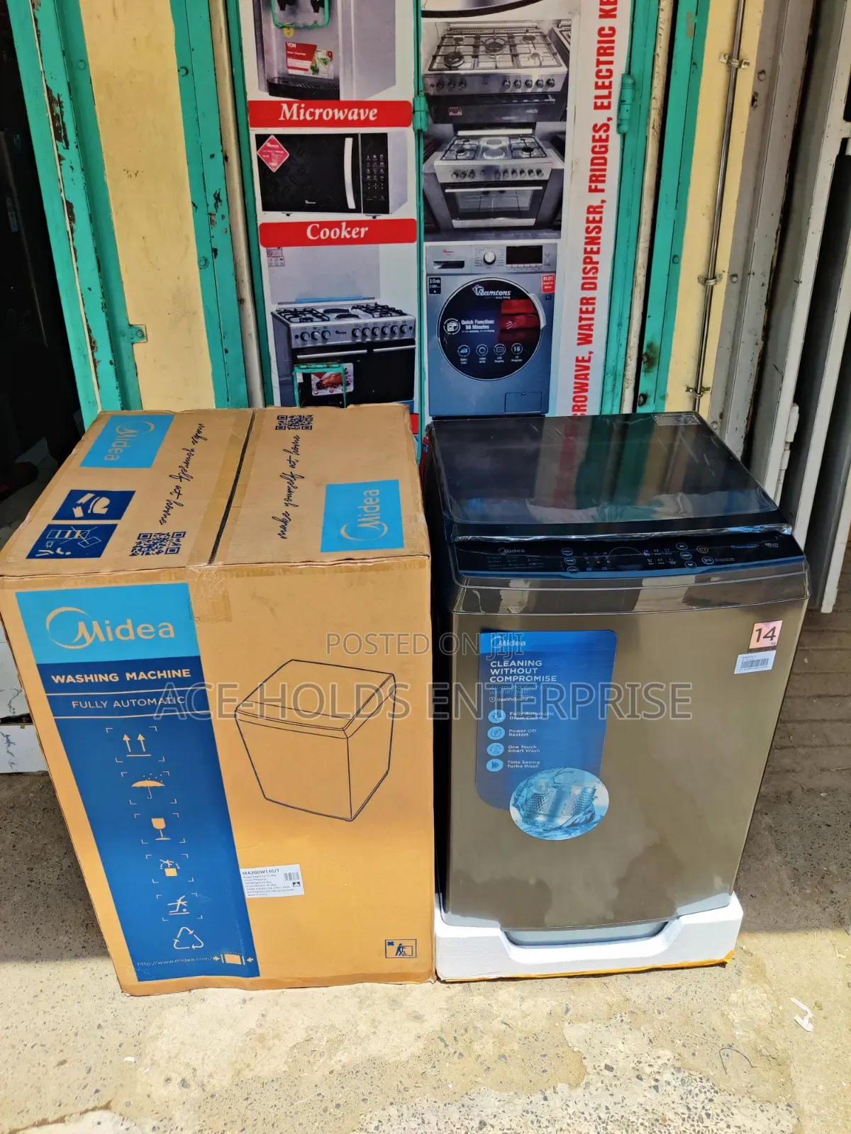 Midea 14kg Top Load Full Automatic Washing Machine