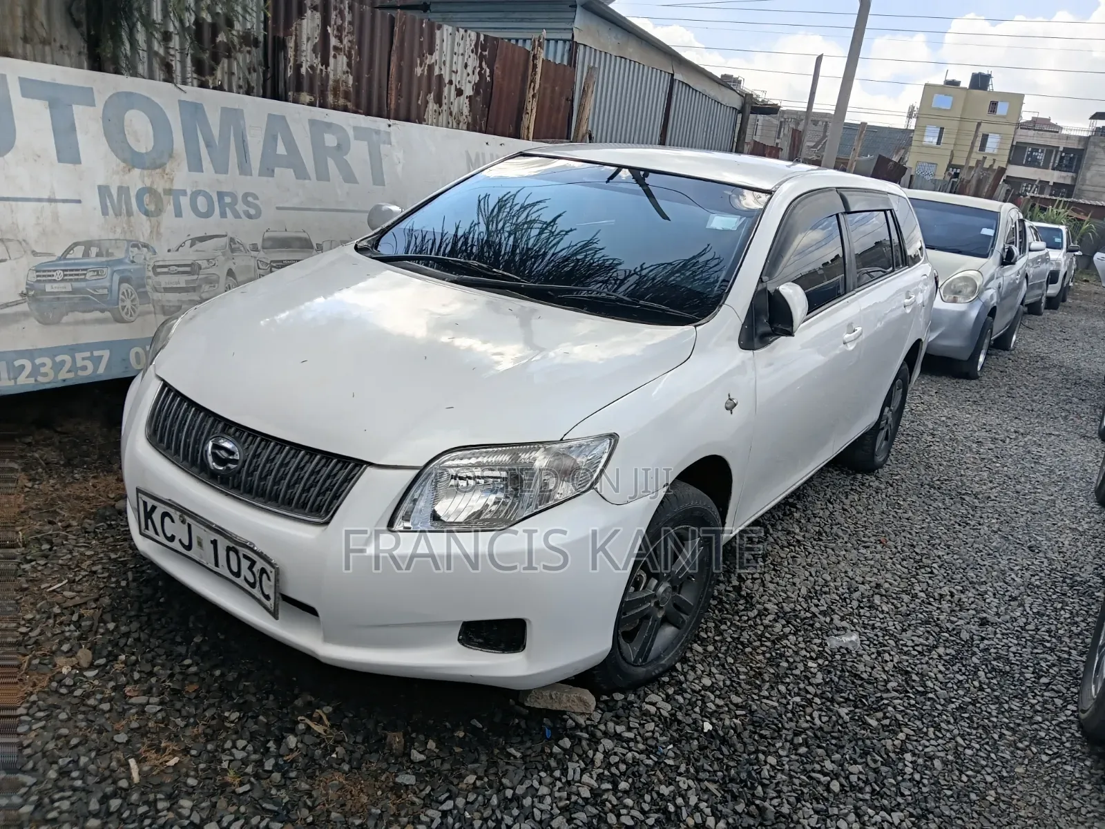 Toyota Corolla Fielder 2012 White