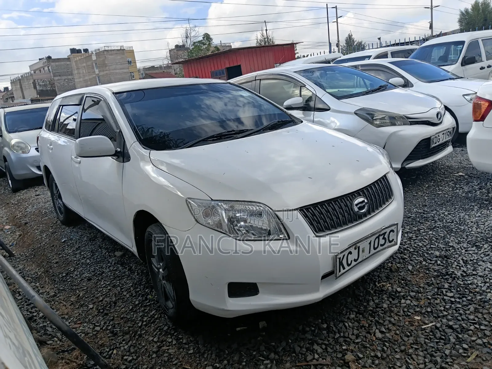 Toyota Corolla Fielder 2012 White