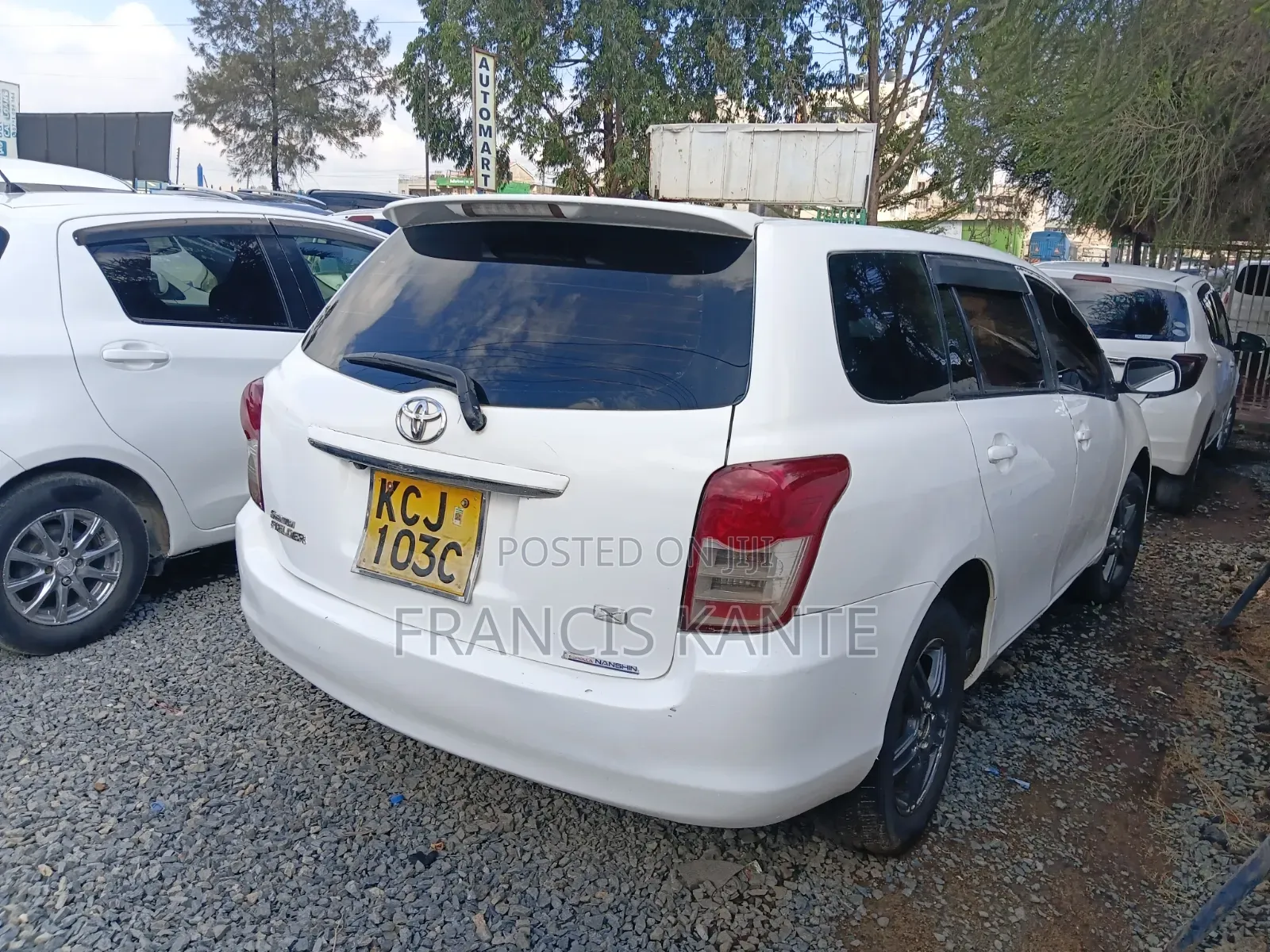 Toyota Corolla Fielder 2012 White