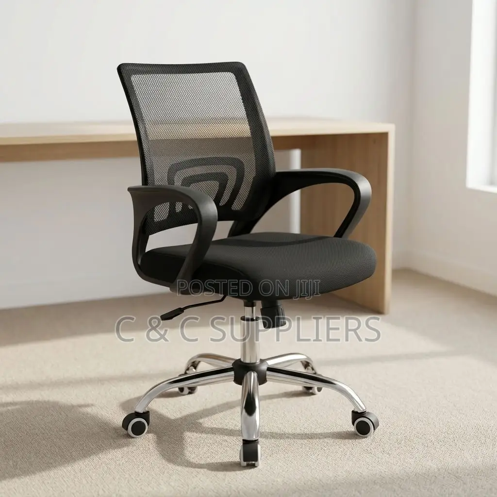 Swivel Clerical Medium-Back Conference Chair.