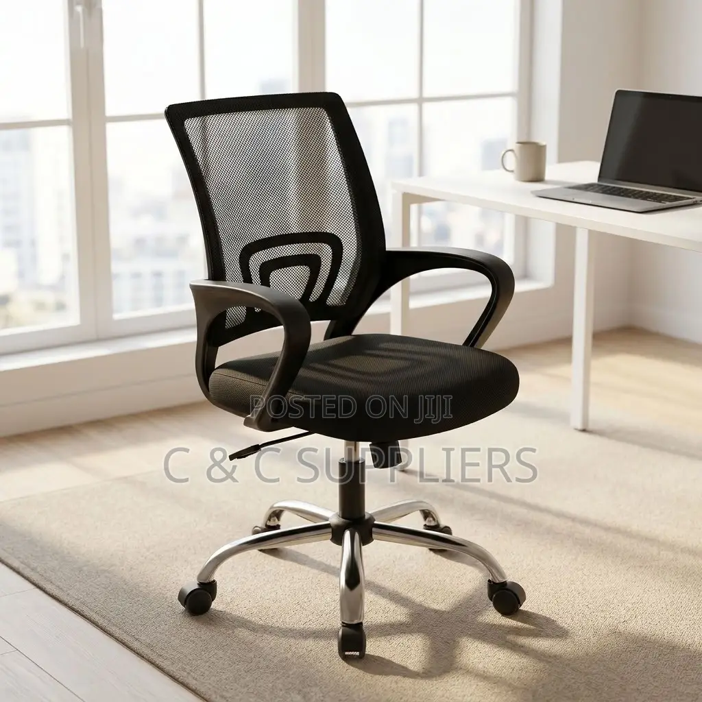 Swivel Clerical Medium-Back Conference Chair.