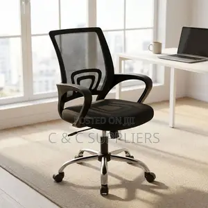 Swivel Clerical Medium-Back Conference Chair.