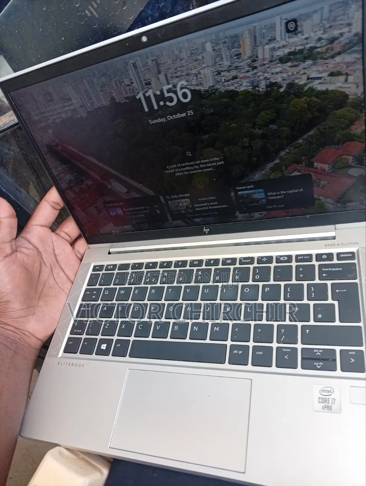 Laptop HP EliteBook 830 16GB Intel Core i7 SSD 256GB