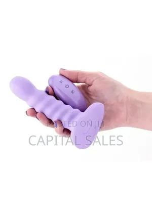 Brown Dildo Vibrating With Remote