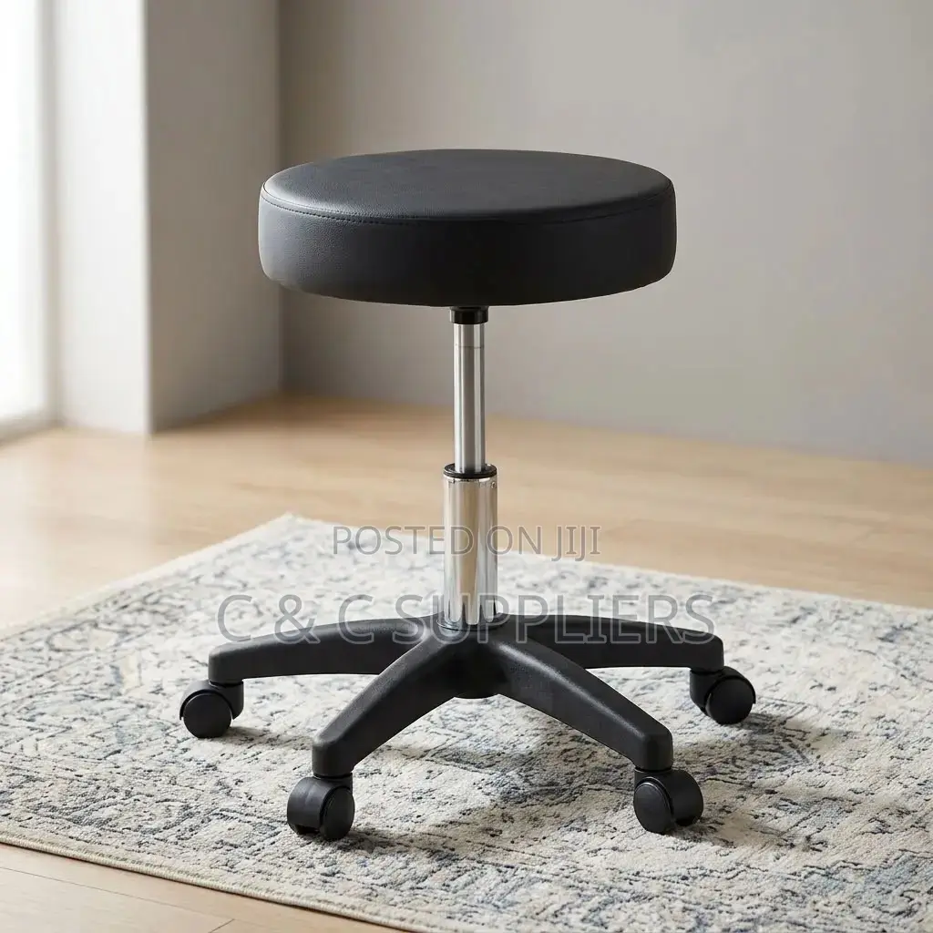 Round Swivel Adjustable Barstool
