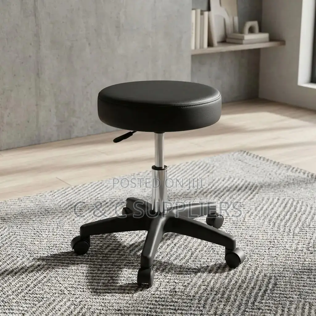 Round Swivel Adjustable Barstool