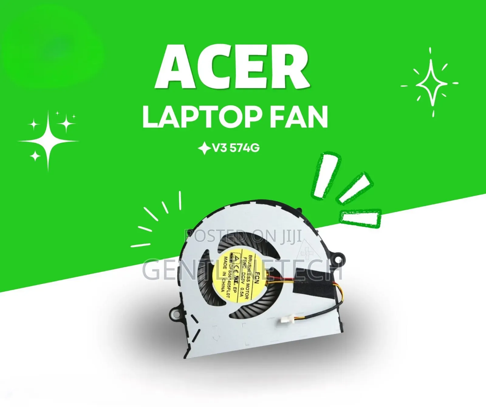 Acer Aspire V3-574g Laptop Fan Replacement
