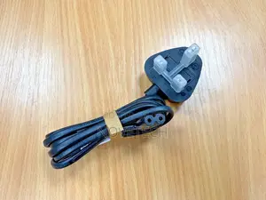 Samsung TV 90° Angled UK Mains Power Cable Lead 1.5m Long