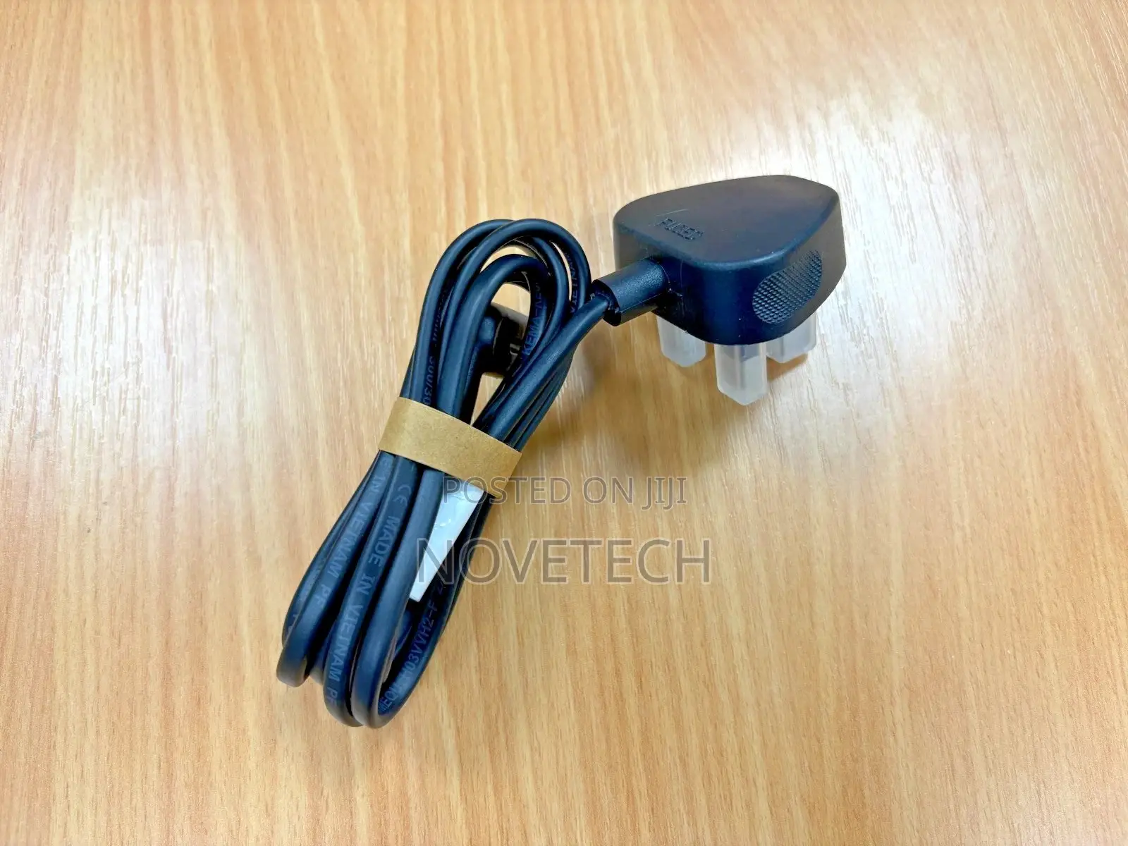 Samsung TV 90° Angled UK Mains Power Cable Lead 1.5m Long
