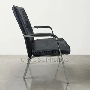 Leather Conference Chair With Armrest