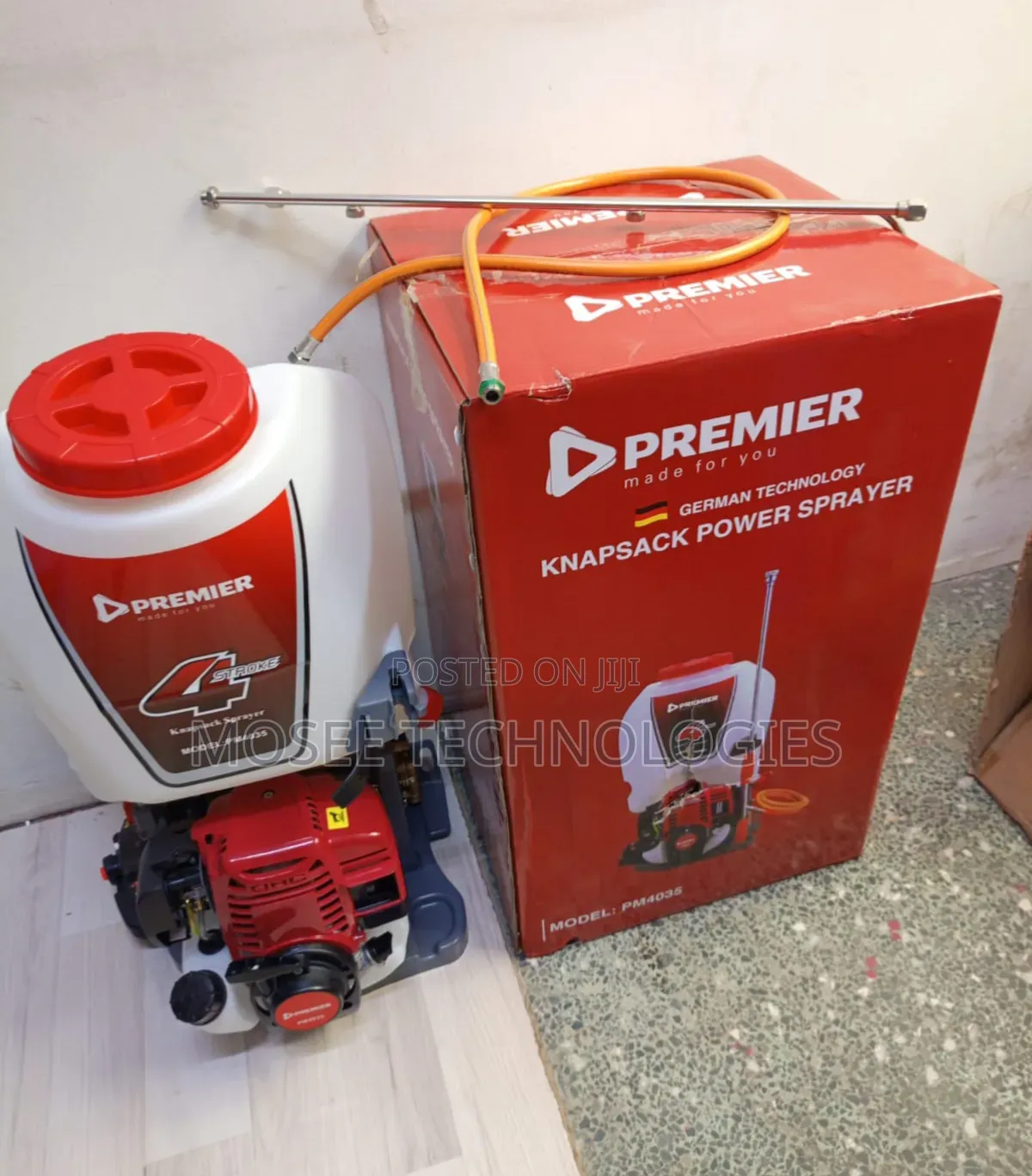 Premier 4-Stroke Motorized Farm Spraying Machine