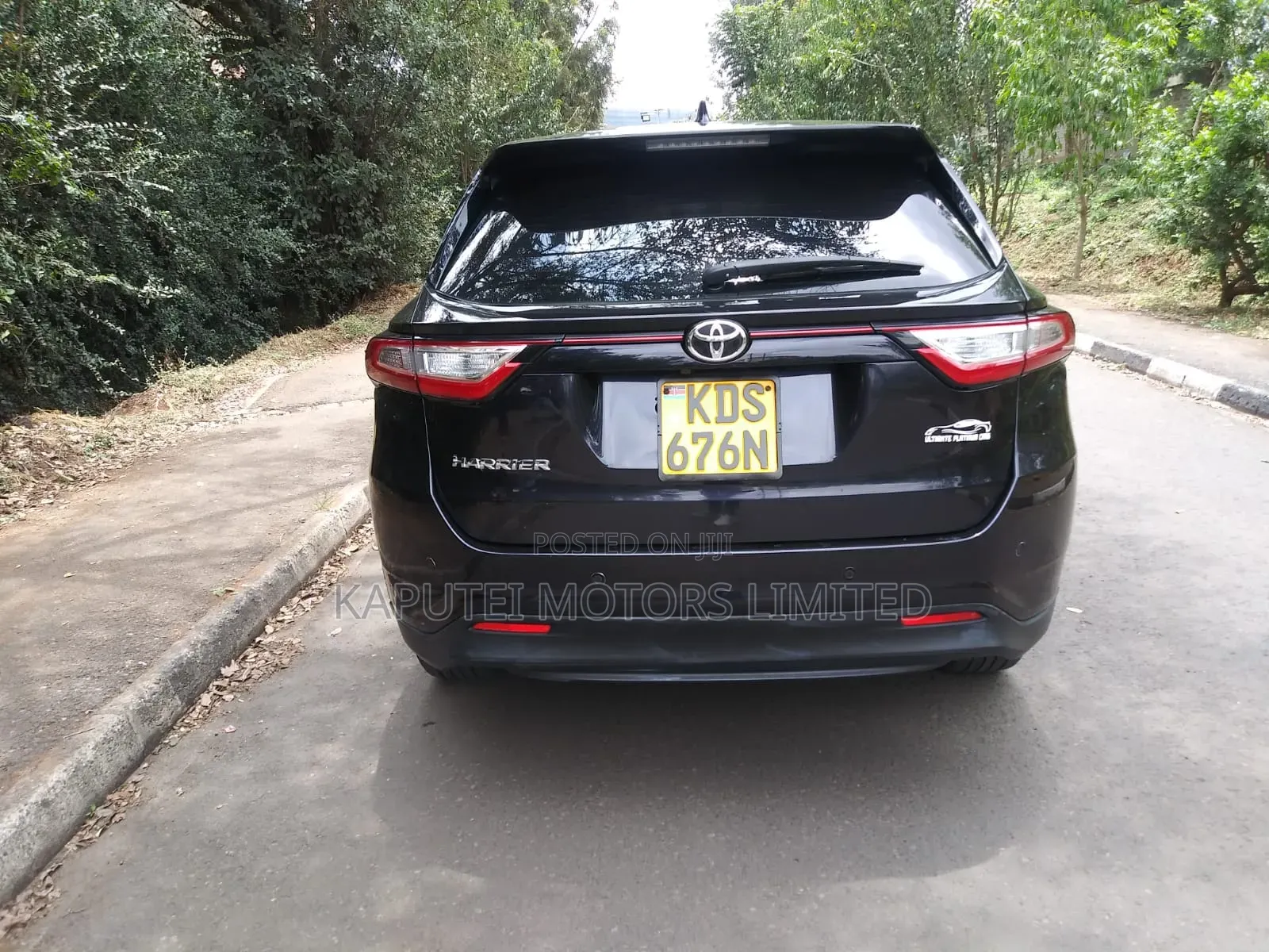 Toyota Harrier 2017 Black
