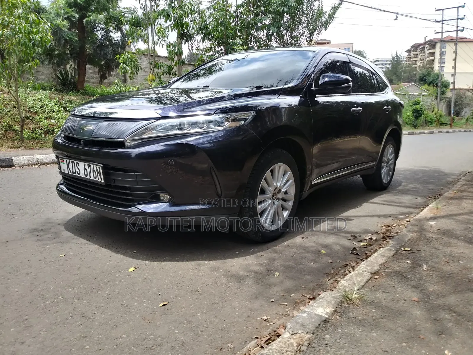 Toyota Harrier 2017 Black