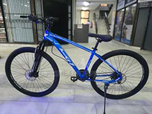 Blue Alien Bike