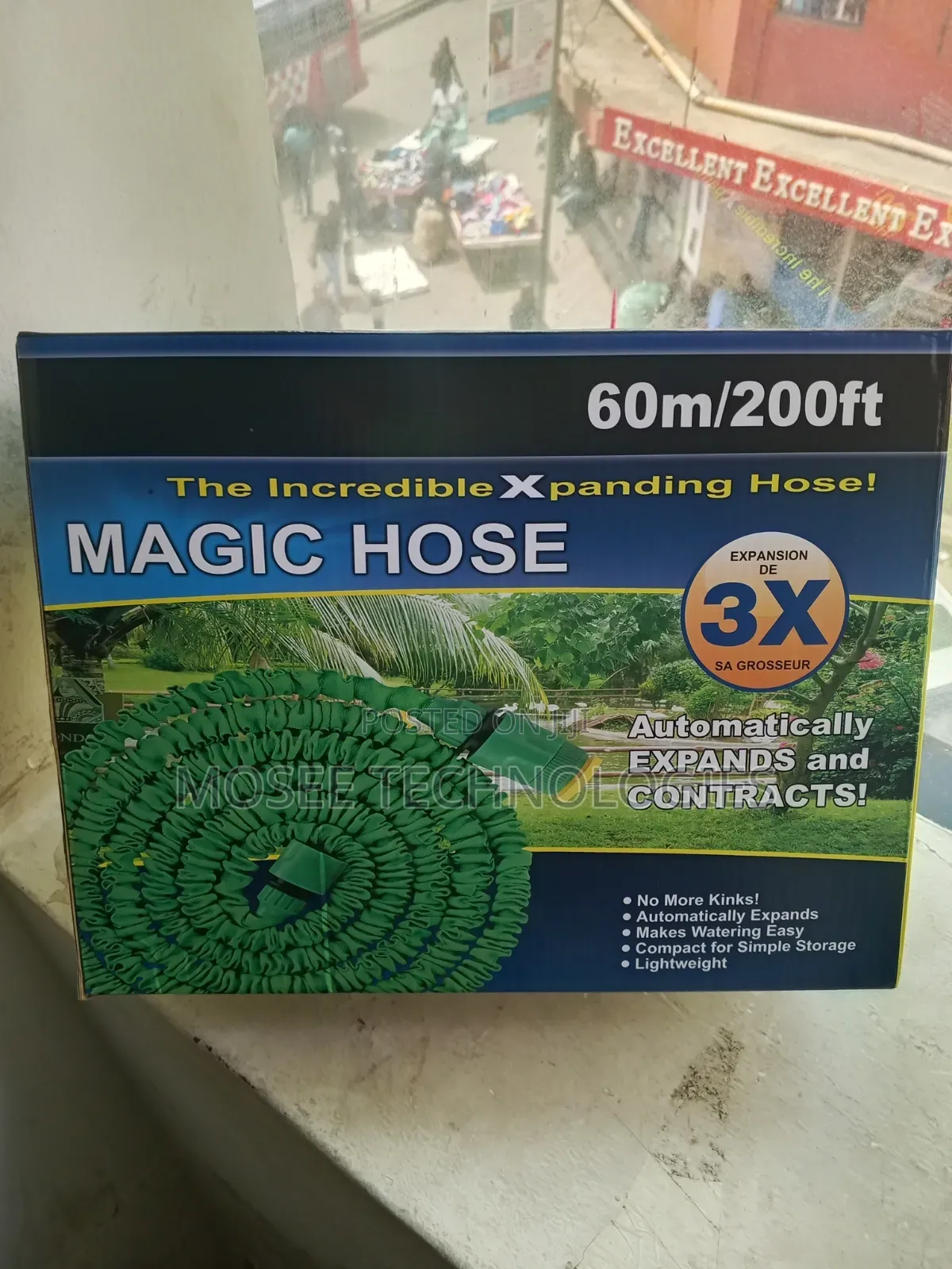 Magic Hose 60M Lightweight Garden Irrigation Hose