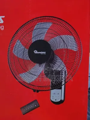 RM/676 Ramtons 16 Inches Wall Fan 5 Blades With Remote