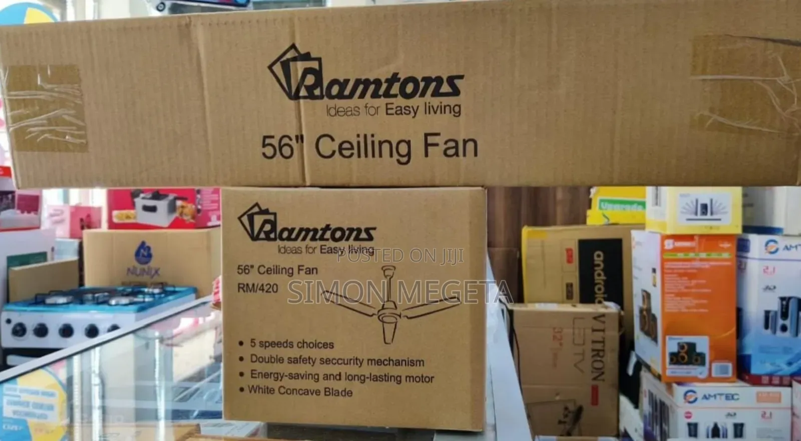 Ramtons 56 Inches Ceiling Fan
