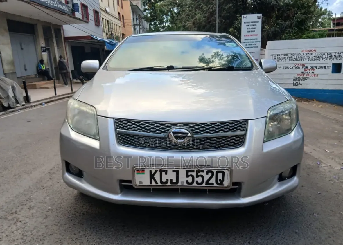 Toyota Axio 1.5 X 2WD 2010 Silver