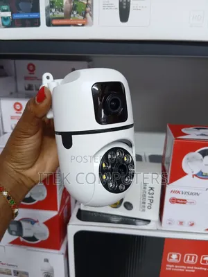 V380 Pro Dual Lens CCTV for Bedroom and Living Room Security
