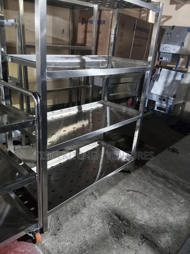 Perforated Kitchen Rack - main view