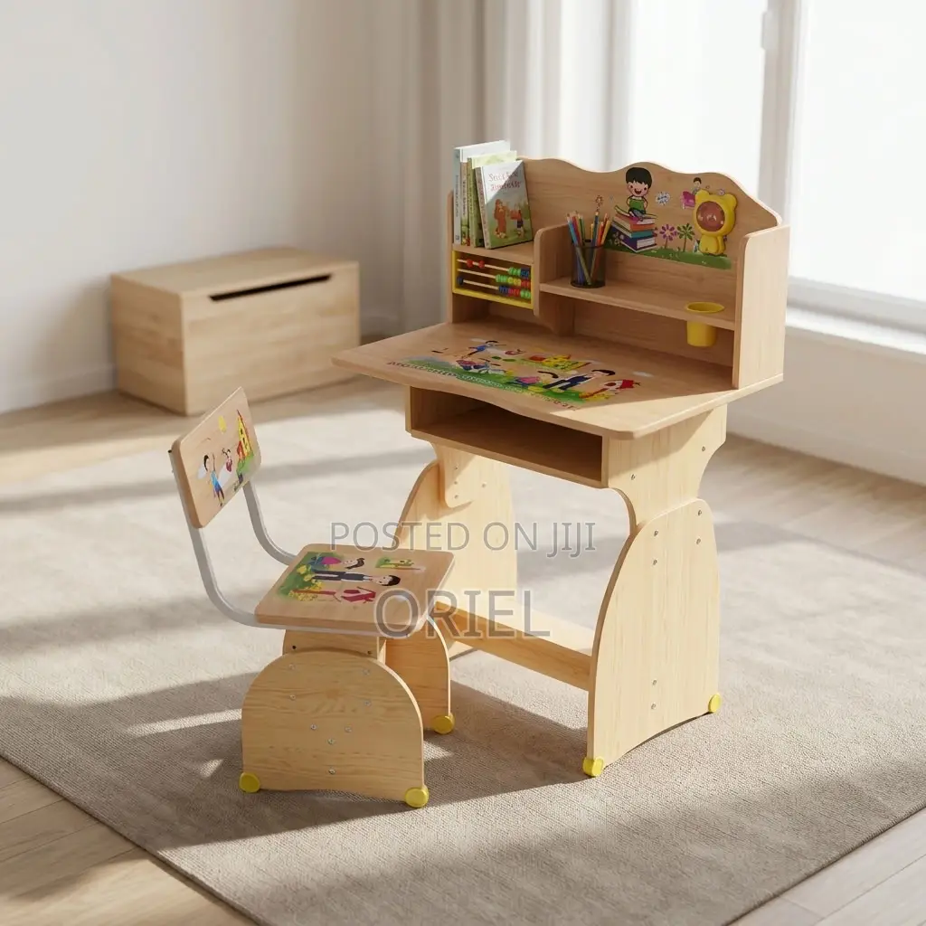 Kids Study Set : Brown Kids Study Set