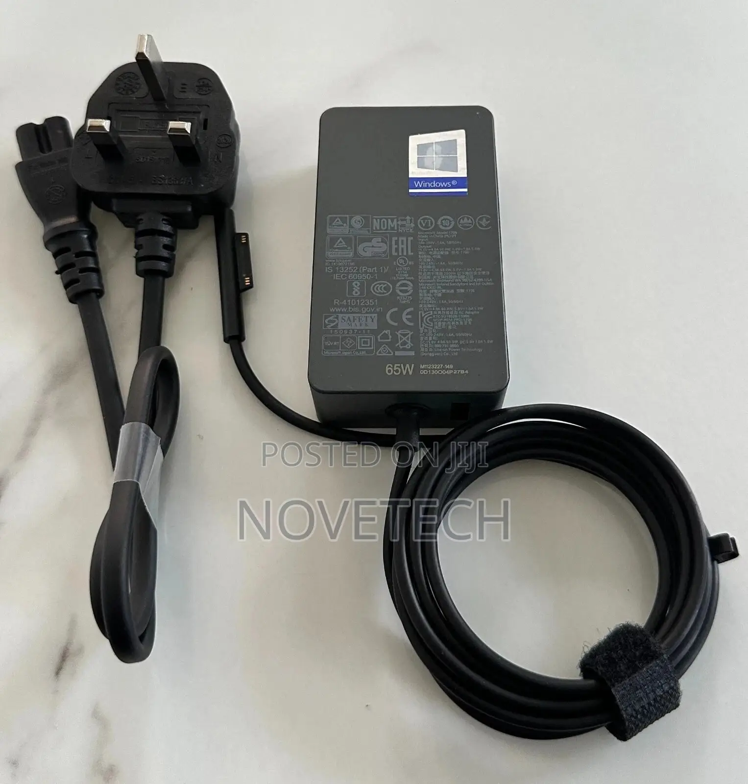 Microsoft Surface Pro 3,4,5,6,7 65W Power Supply Charger Adaptor UK