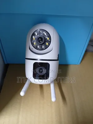 V380 Pro Dual Lens Bulb Camera for Smart Night Vision