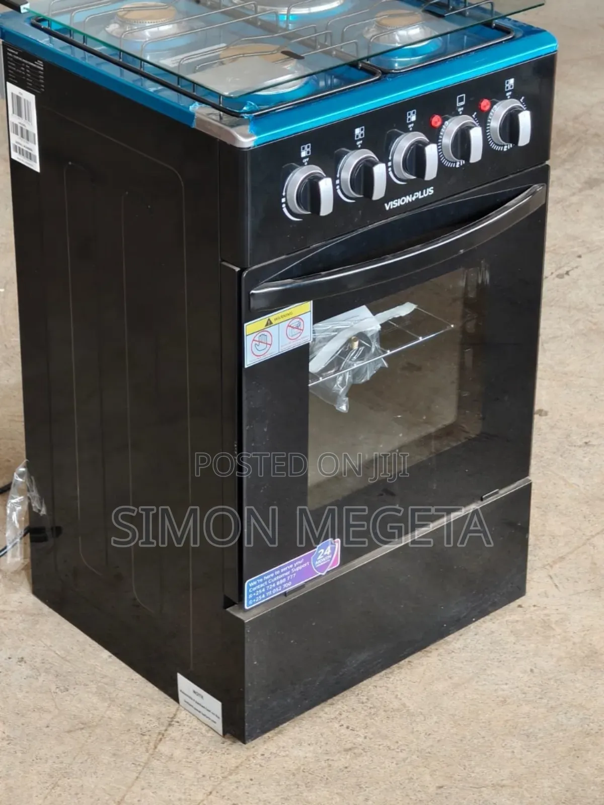 50*55 Vision 3+1 Standing Cooker
