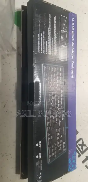 Tj-818 Black Antelope Wired Keyboard