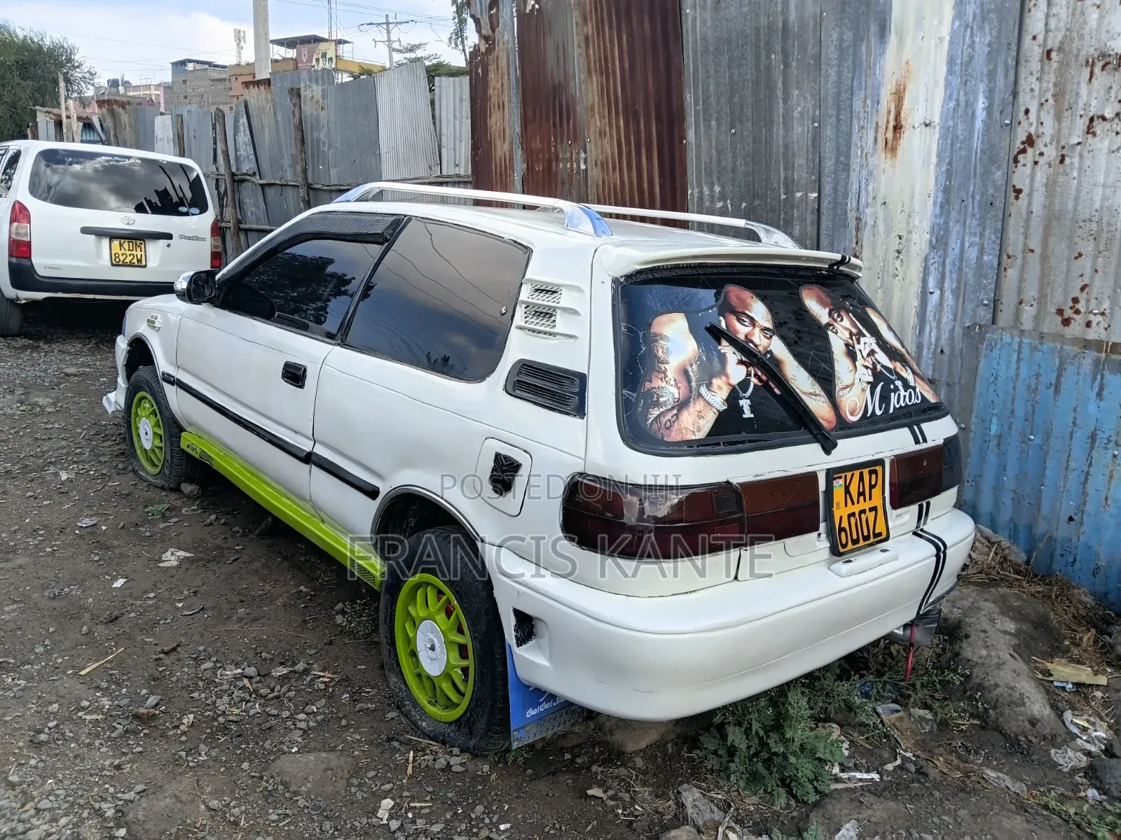 Toyota Starlet 1999 White